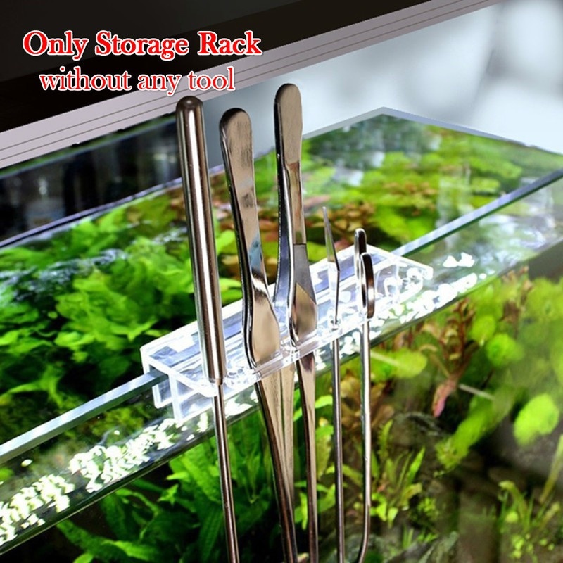 Aquarium Plant Grass - Support de rangement pour outils de