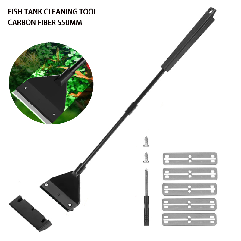 Planted Aquarium Maintenance Kit - Outil de nettoyage d'aquarium, grattoir à
