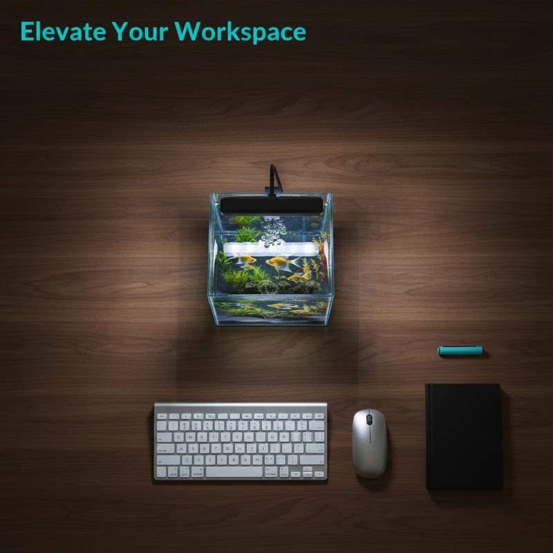 Aquarium Planting - Lampe LED USB à pince pour