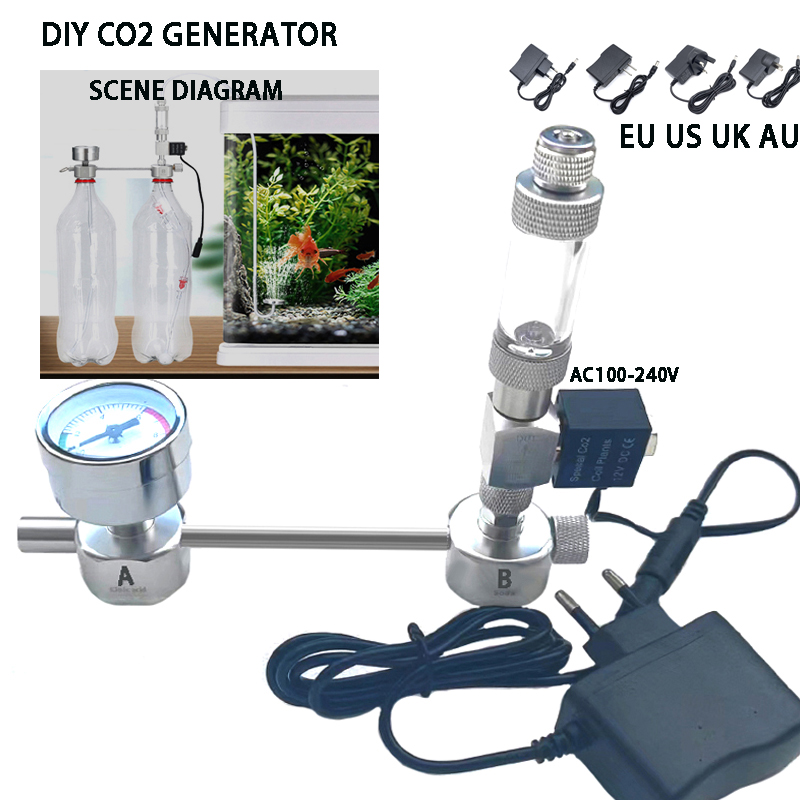 Planted Aquarium Kit - Kit de générateur de CO2 pour