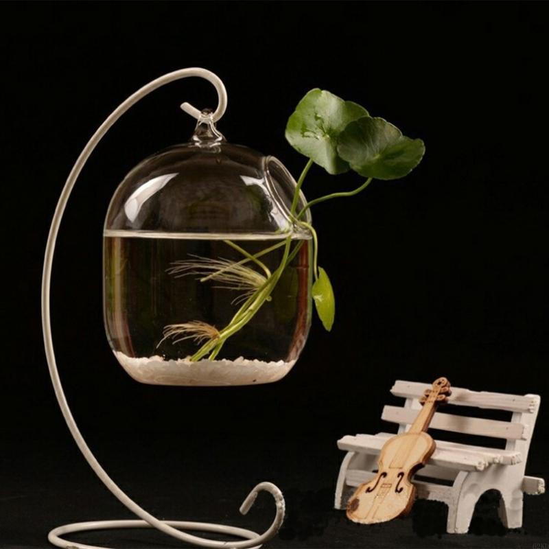 Planted Aquarium Bowl - 62kd Poisson en verre suspendu en