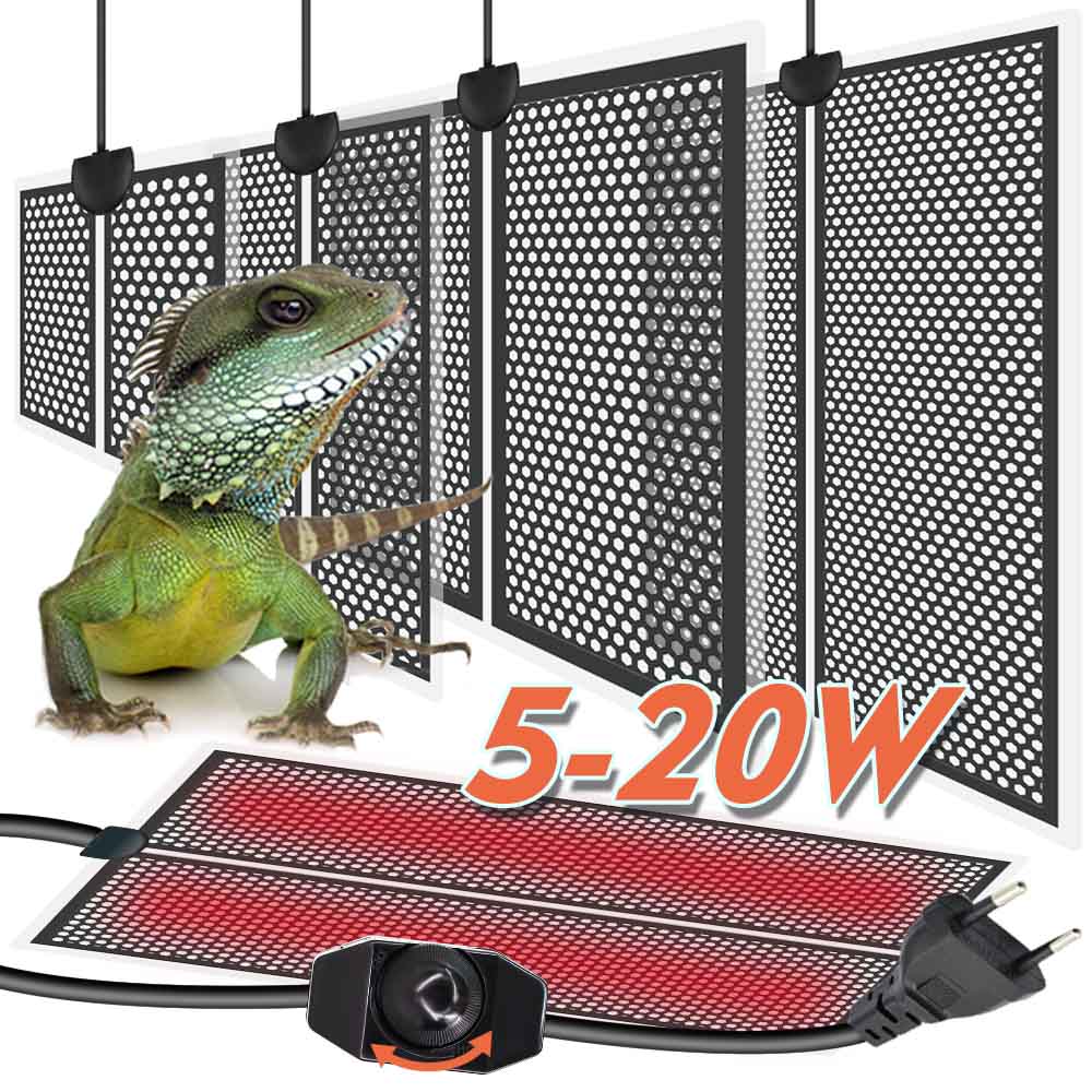Planted Aquarium Heater - 5/7/14/20W Reptile tapis chauffant plantes coussin