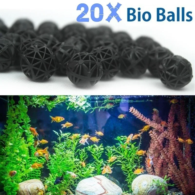 Aquarium Plant Fertilizer - 20 pièces de boules bio de