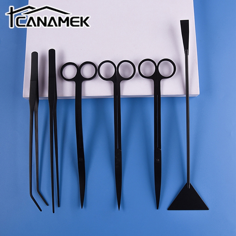 Planted Aquarium Maintenance Kit - Ensemble d'outils en acier inoxydable pour