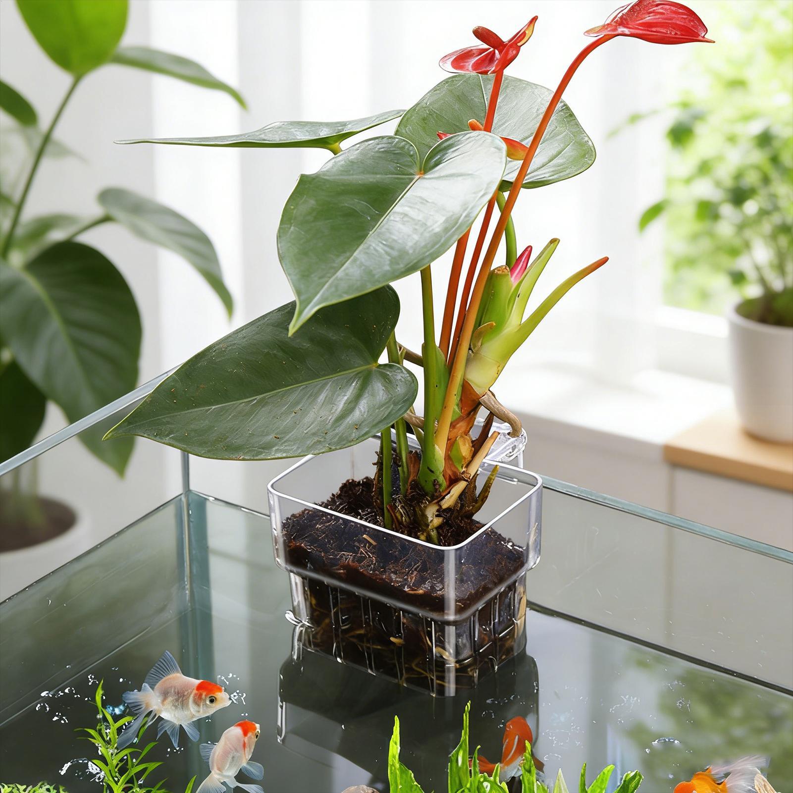 Pot transparent suspendu pour  - Planted Aquarium Kit avis et prix