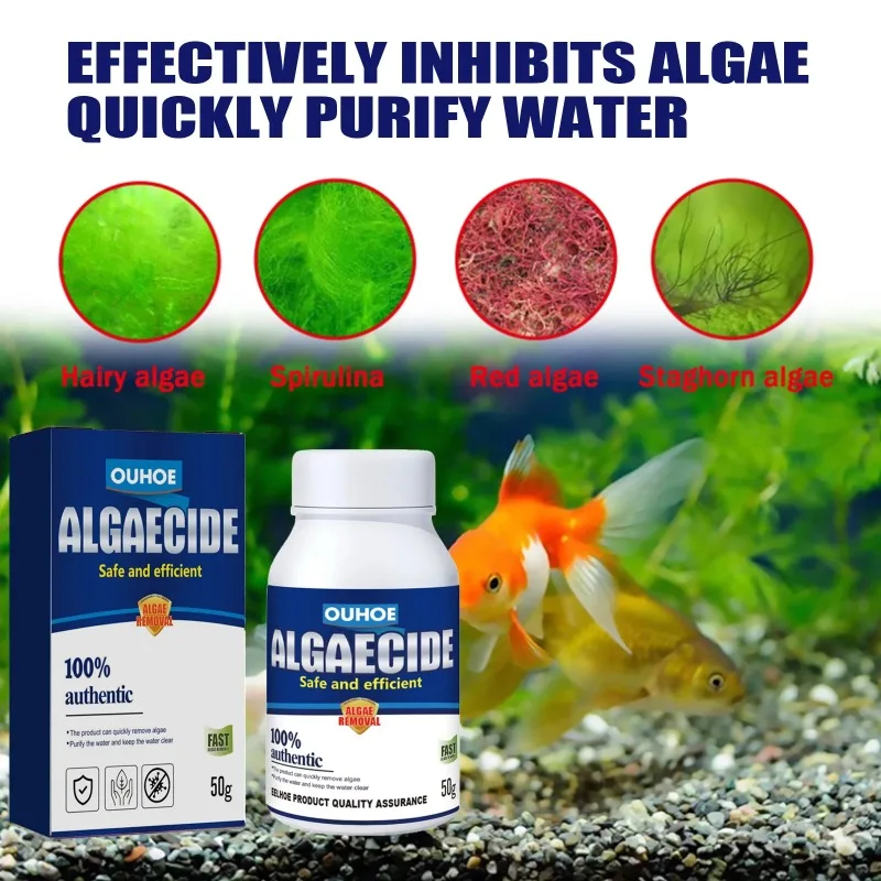 Algicide haute efficacité 50g  - Aquarium Plant Fertilizer avis et prix