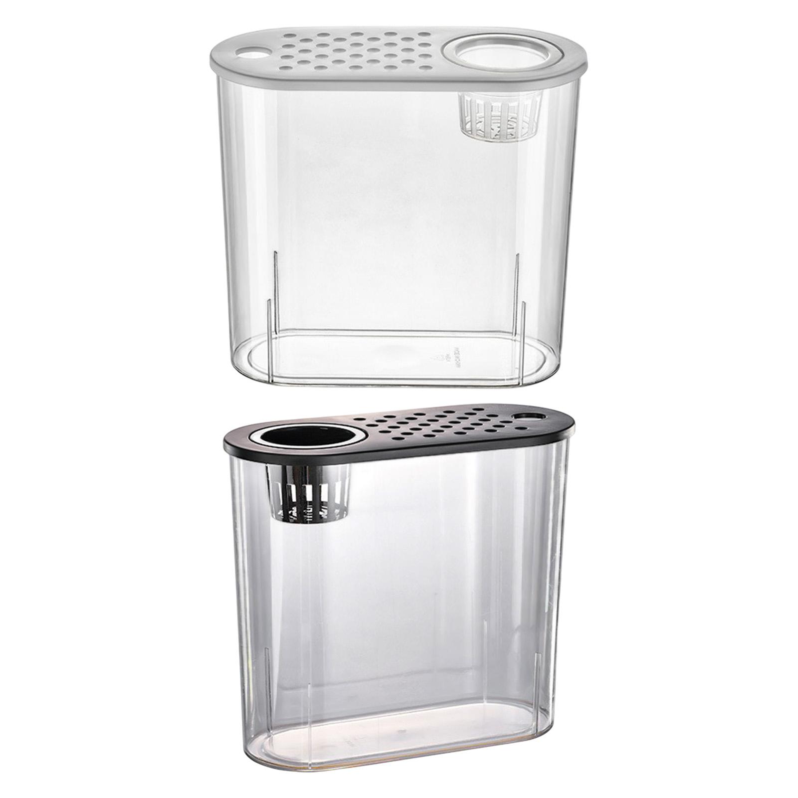 Aquarium de bureau avec couver - Planted Aquarium Bowl avis et prix