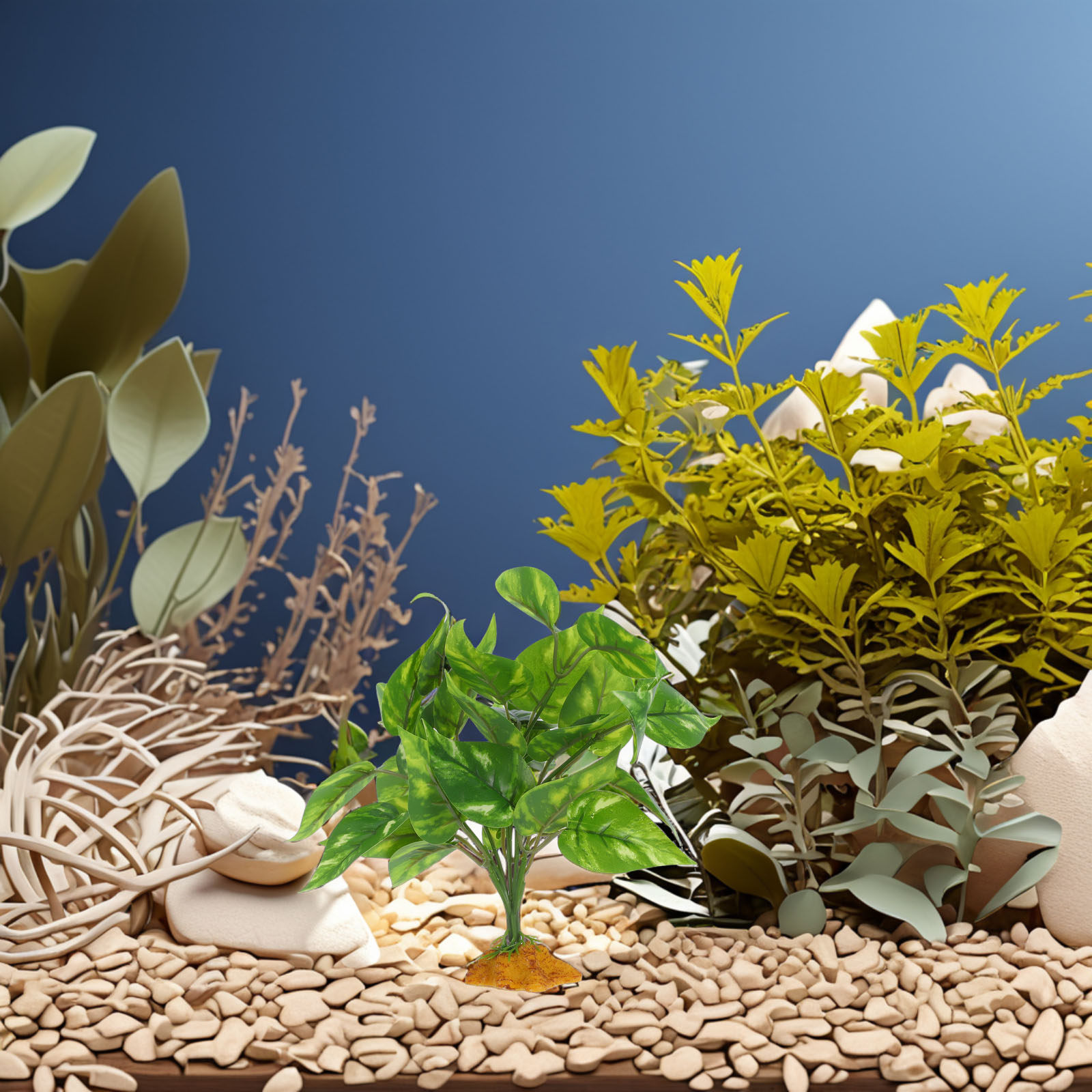 Plantes artificielles réaliste - Planted Aquarium Bowl avis et prix