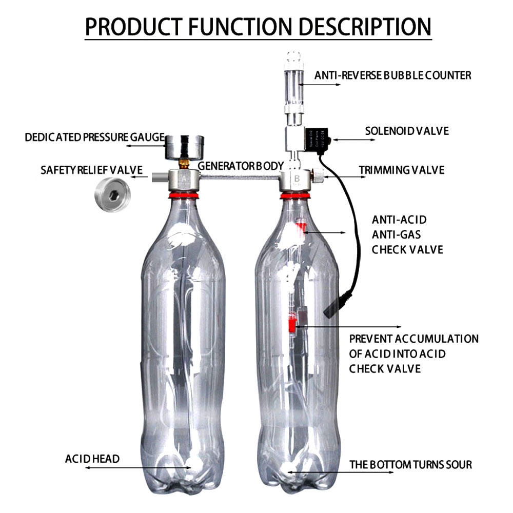 Kit de générateur de CO2 pour  - Planted Aquarium Kit avis et prix