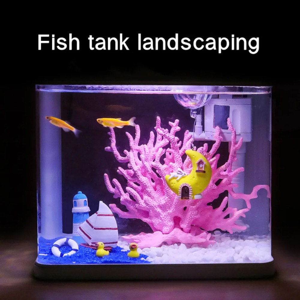 Ornement de corail de simulati - Planted Aquarium Aquascape avis et prix