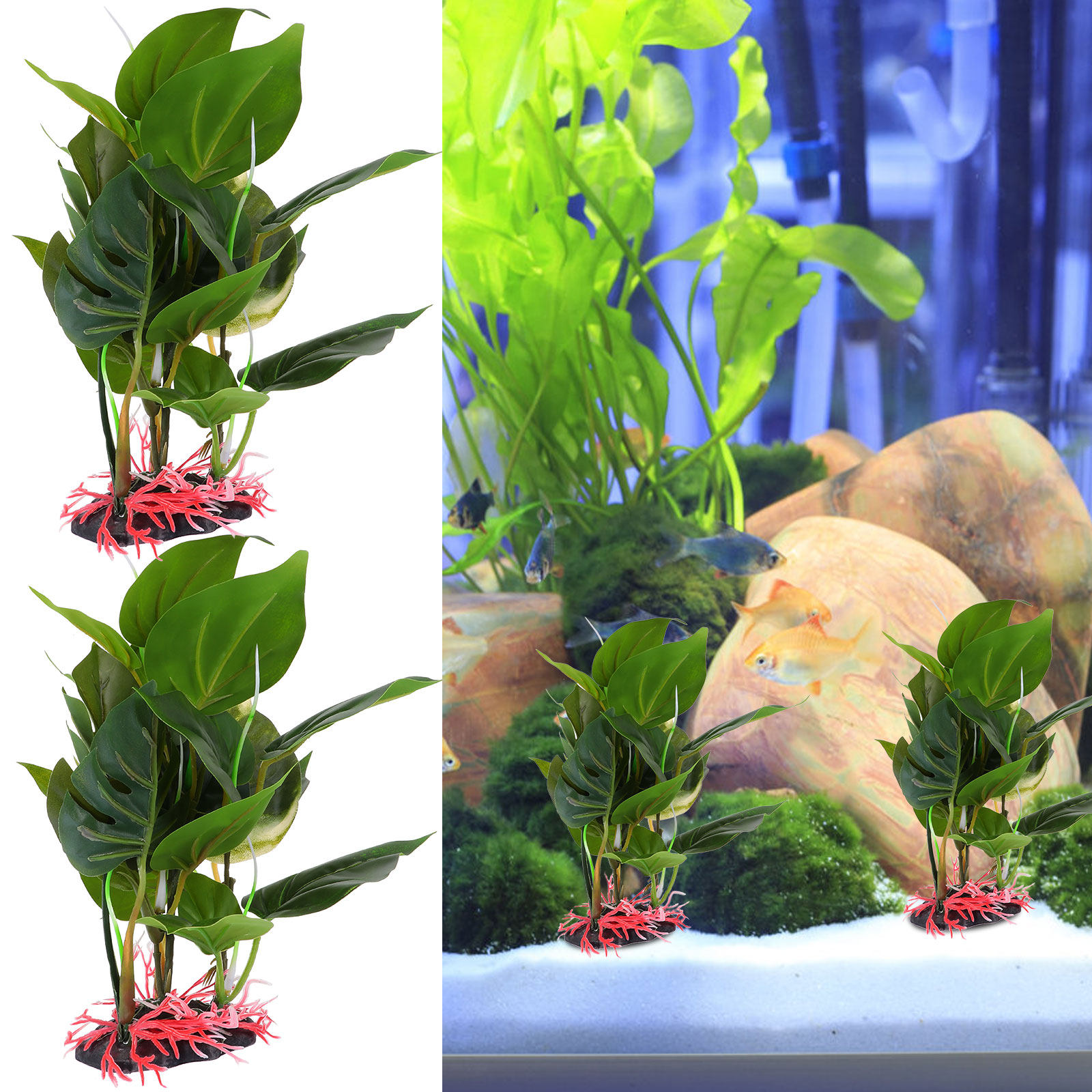 Plante verte artificielle réal - Non Planted Aquarium Fish avis et prix