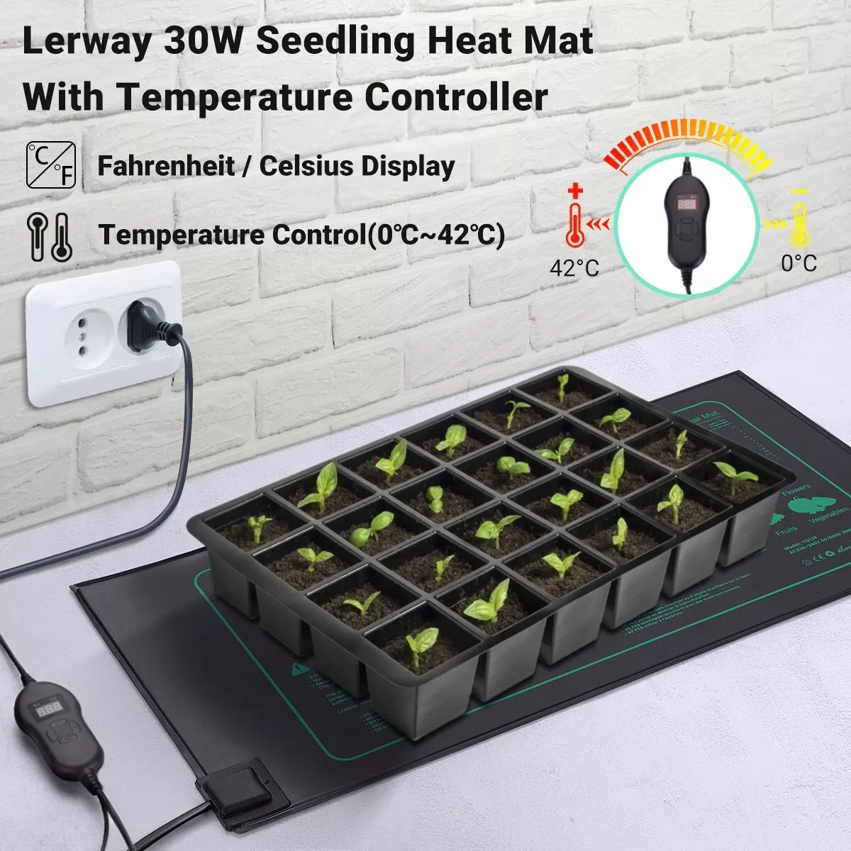 Lerway Tapis chauffant pour la - Planted Aquarium Heater avis et prix