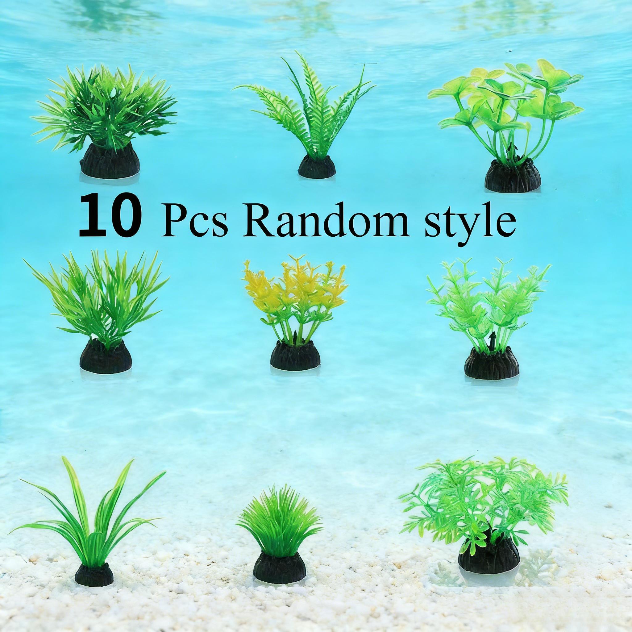 10 plantes artificielles verte - Aquarium Plant Grass avis et prix
