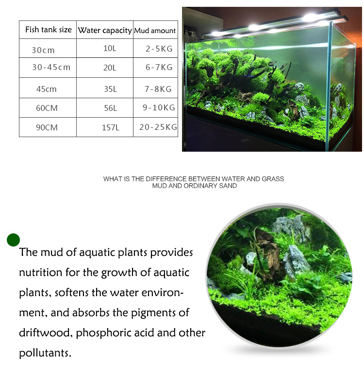 Sol de graines de plantes d'aq - Aquarium Plant Grass avis et prix