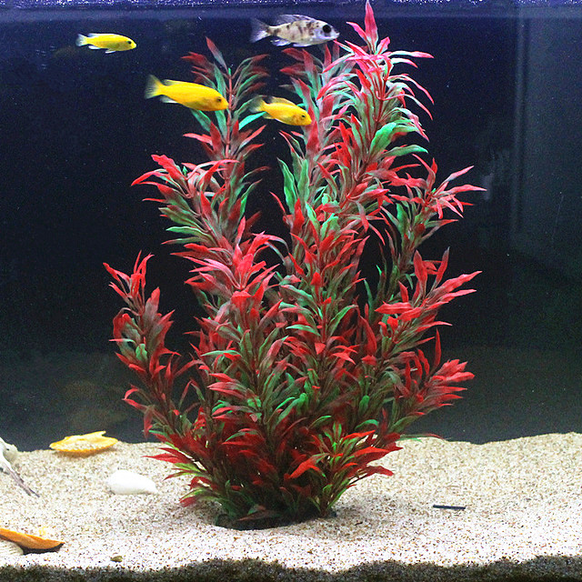 Plantes artificielles pour aqu - Aquarium Plant Grass avis et prix
