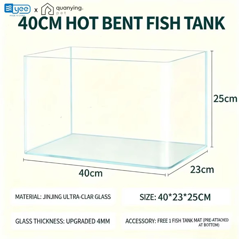 Aquarium rectangulaire en verr - Planted Aquarium Bowl avis et prix